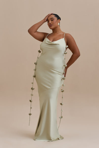 ARIA MAXI DRESS | SAGE