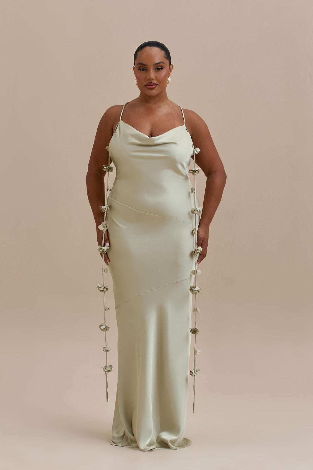 ARIA MAXI DRESS | SAGE