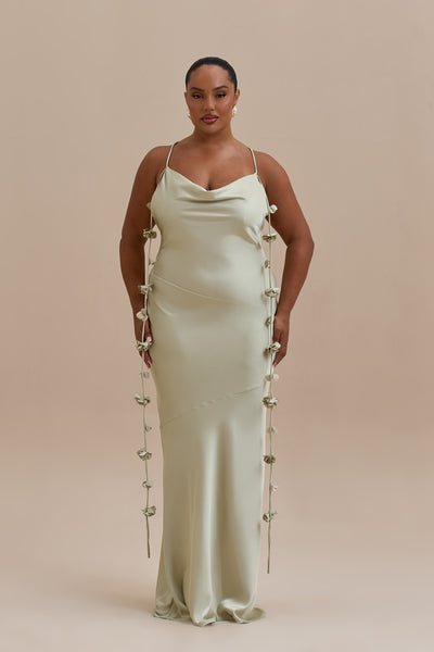 ARIA MAXI DRESS | SAGE