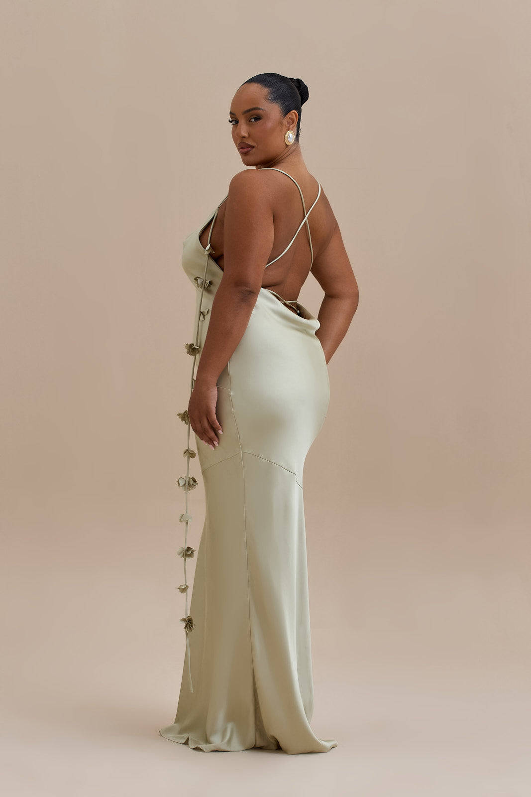 ARIA MAXI DRESS | SAGE