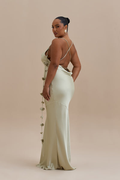 ARIA MAXI DRESS | SAGE