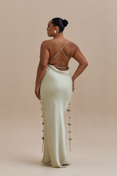 ARIA MAXI DRESS | SAGE