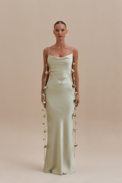 ARIA MAXI DRESS | SAGE
