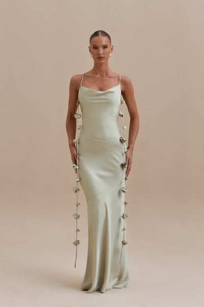 ARIA MAXI DRESS | SAGE