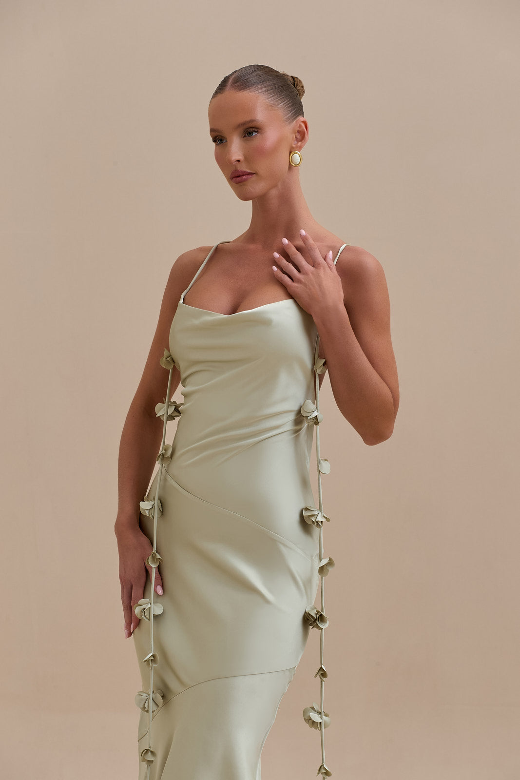 ARIA MAXI DRESS | SAGE