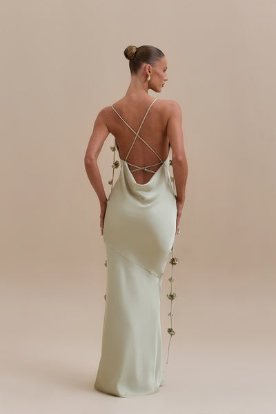 ARIA MAXI DRESS | SAGE