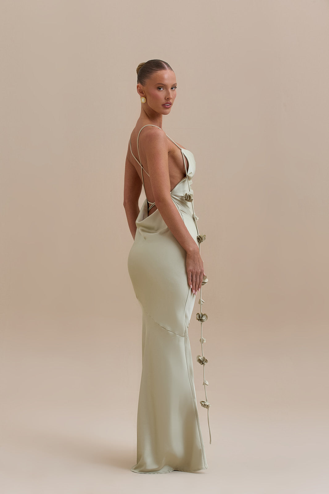 ARIA MAXI DRESS | SAGE