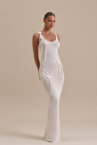LILLY MAXI DRESS | VANILLA