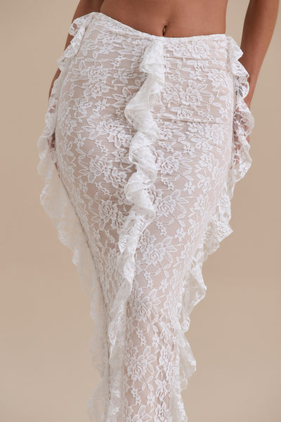 ARIEL CO-ORD | WHITE LACE