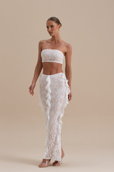 ARIEL CO-ORD | WHITE LACE