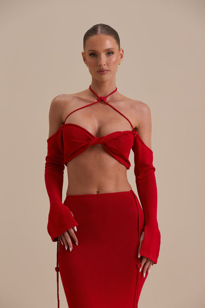 OPHELIA CO-ORD | RED