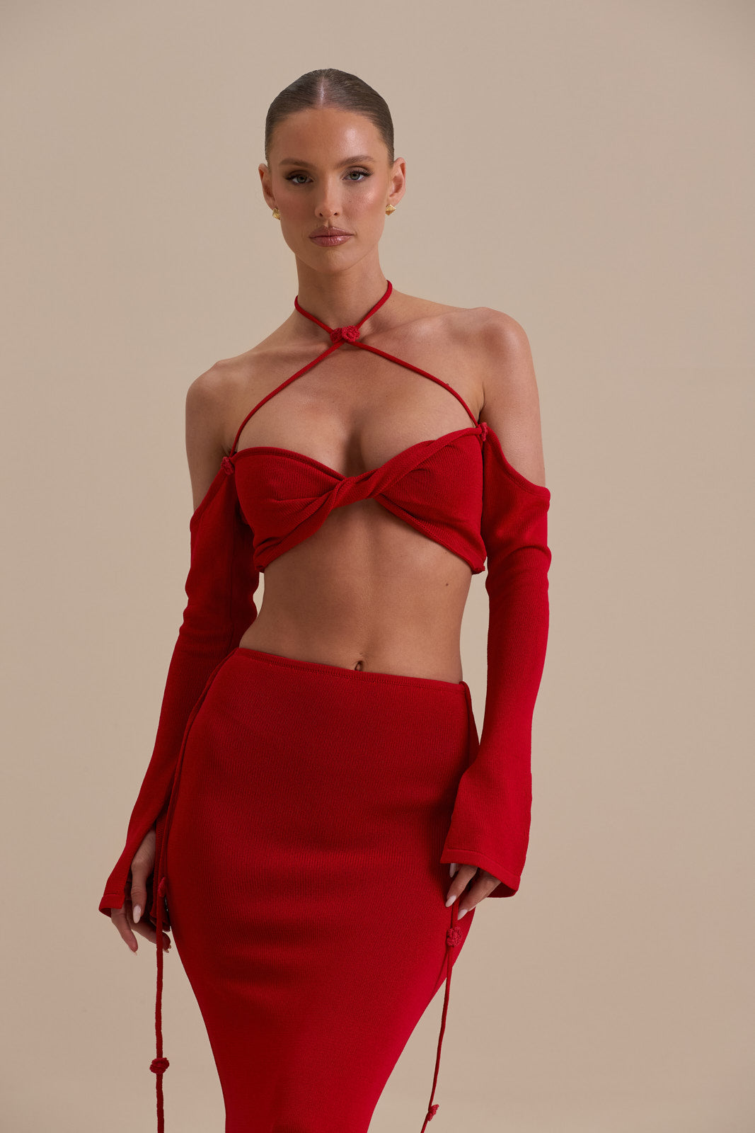 OPHELIA CO-ORD | RED