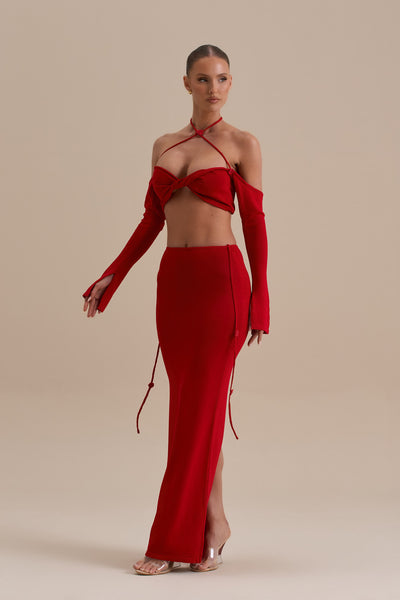 OPHELIA CO-ORD | RED