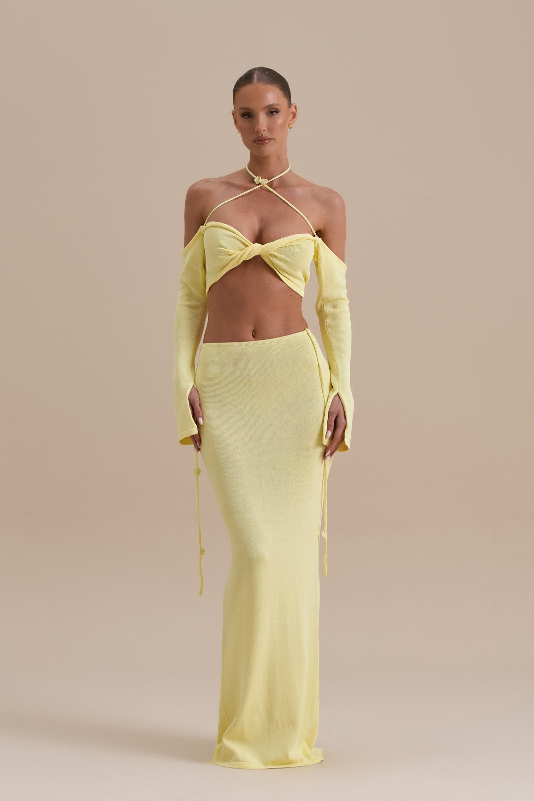 OPHELIA CO-ORD | LEMON
