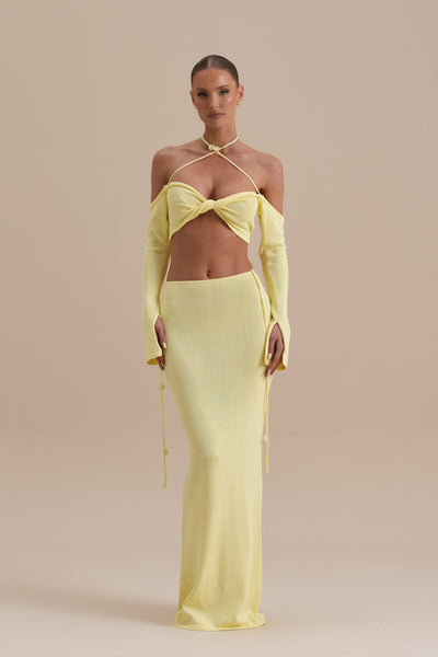 OPHELIA CO-ORD | LEMON