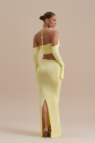 OPHELIA CO-ORD | LEMON