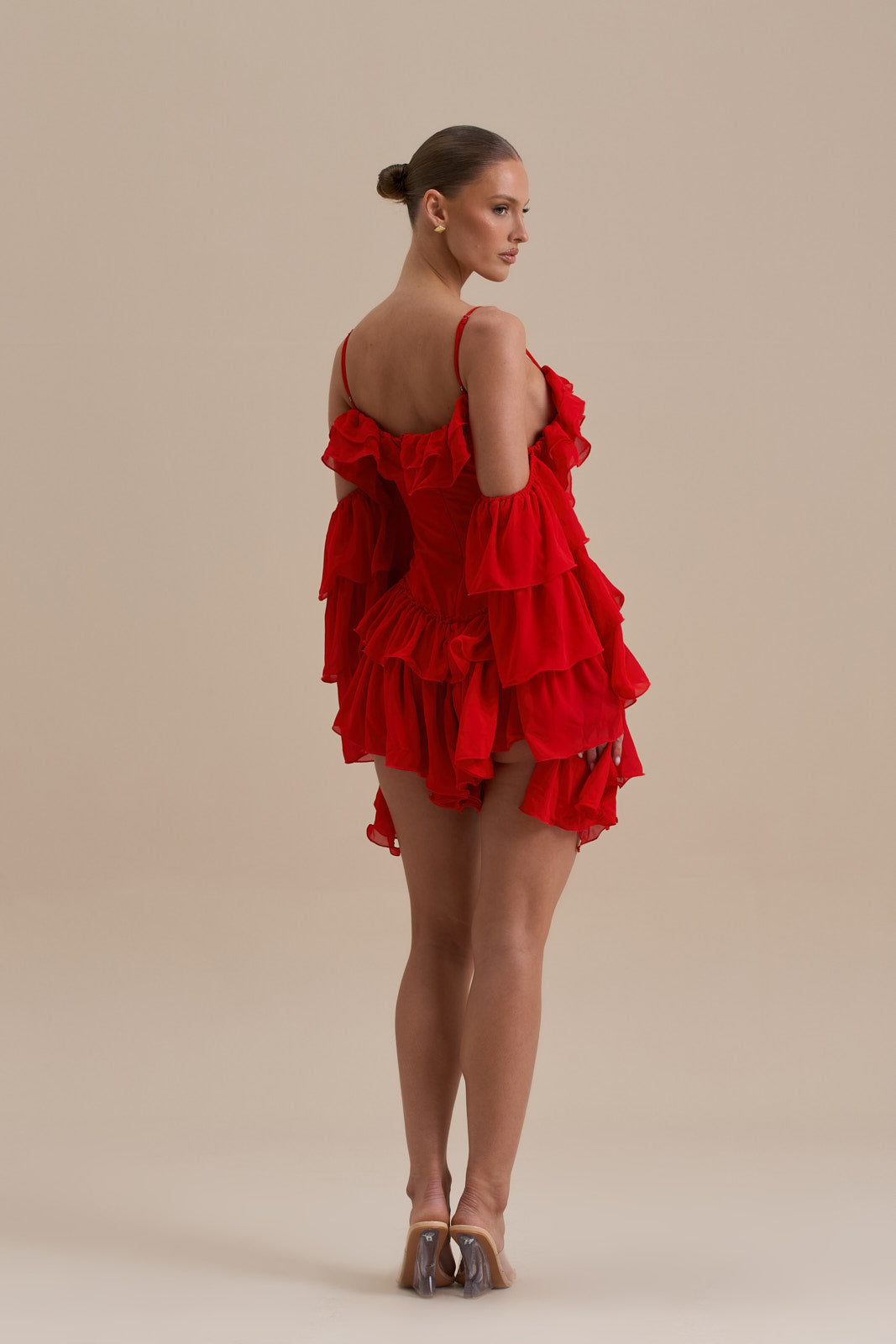 KENDAL PLAYSUIT | RED