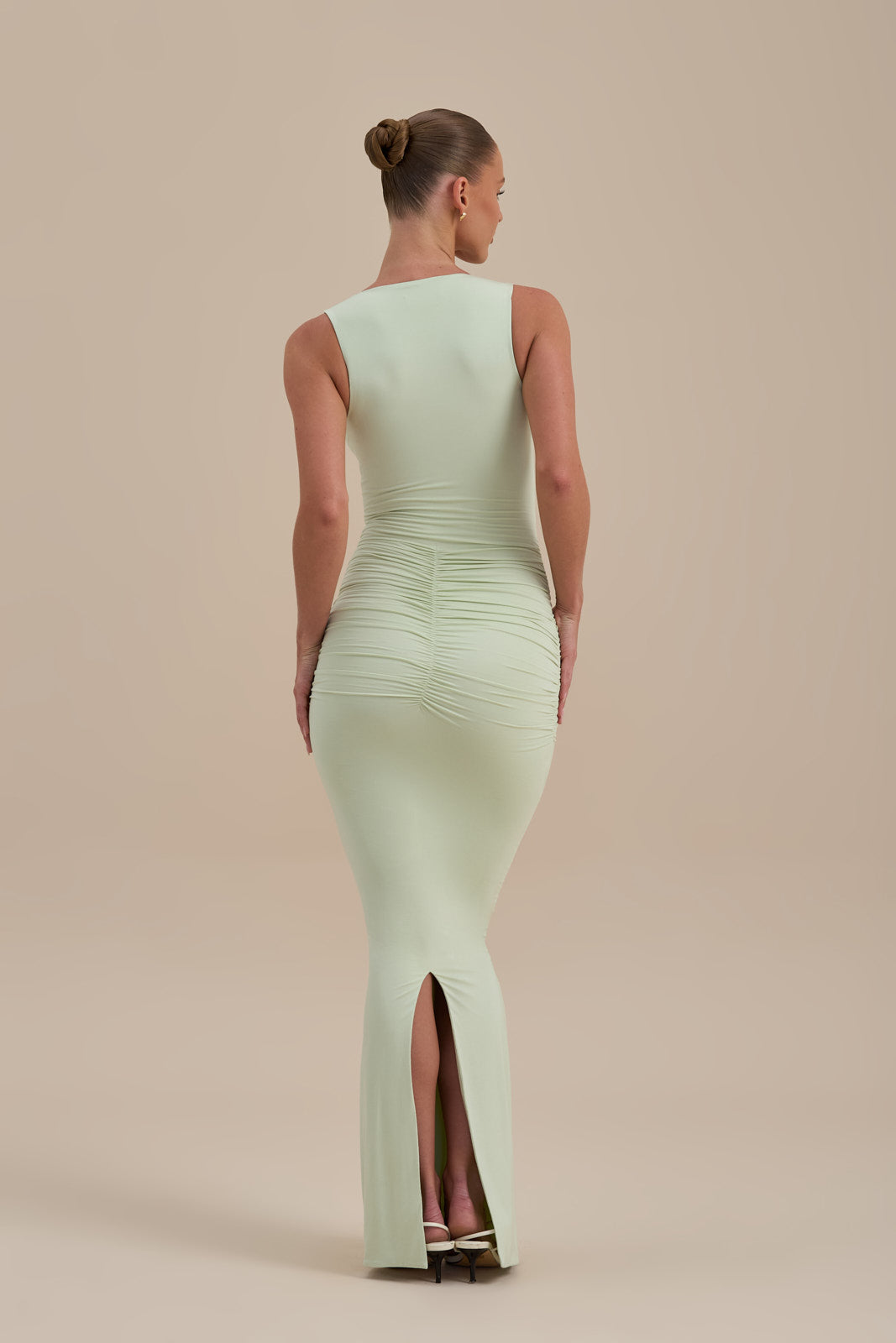 TATE SLEEVELESS MAXI DRESS | MINT