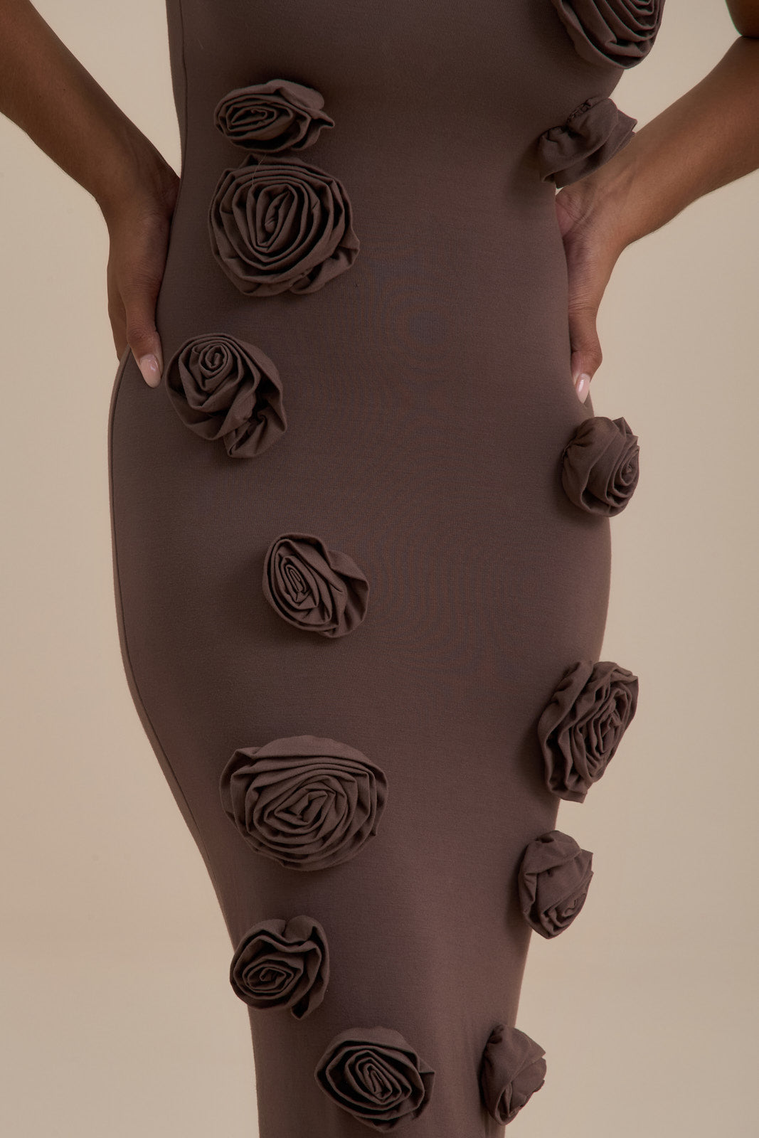 PALMA MAXI DRESS | CHOCOLATE