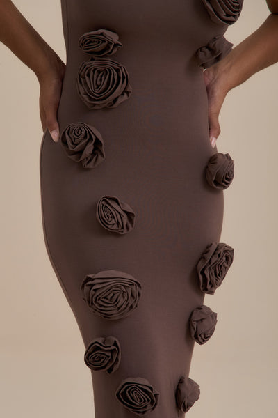 PALMA MAXI DRESS | CHOCOLATE