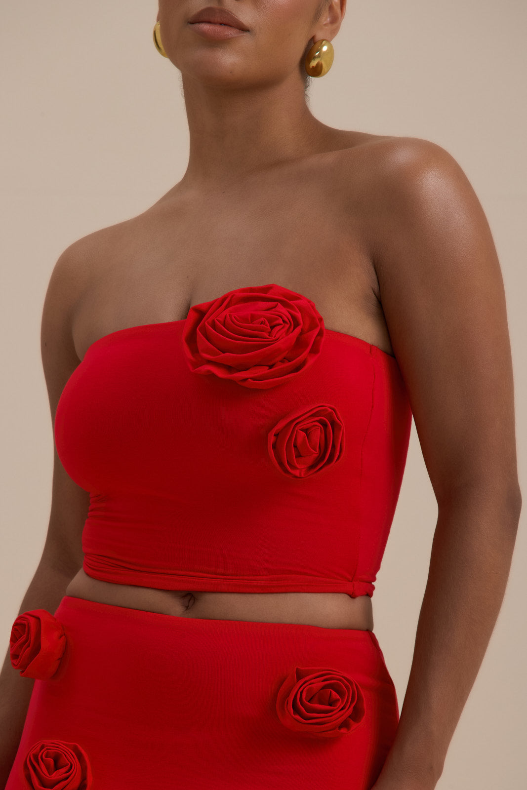 POSIE BANDEAU TOP | RED