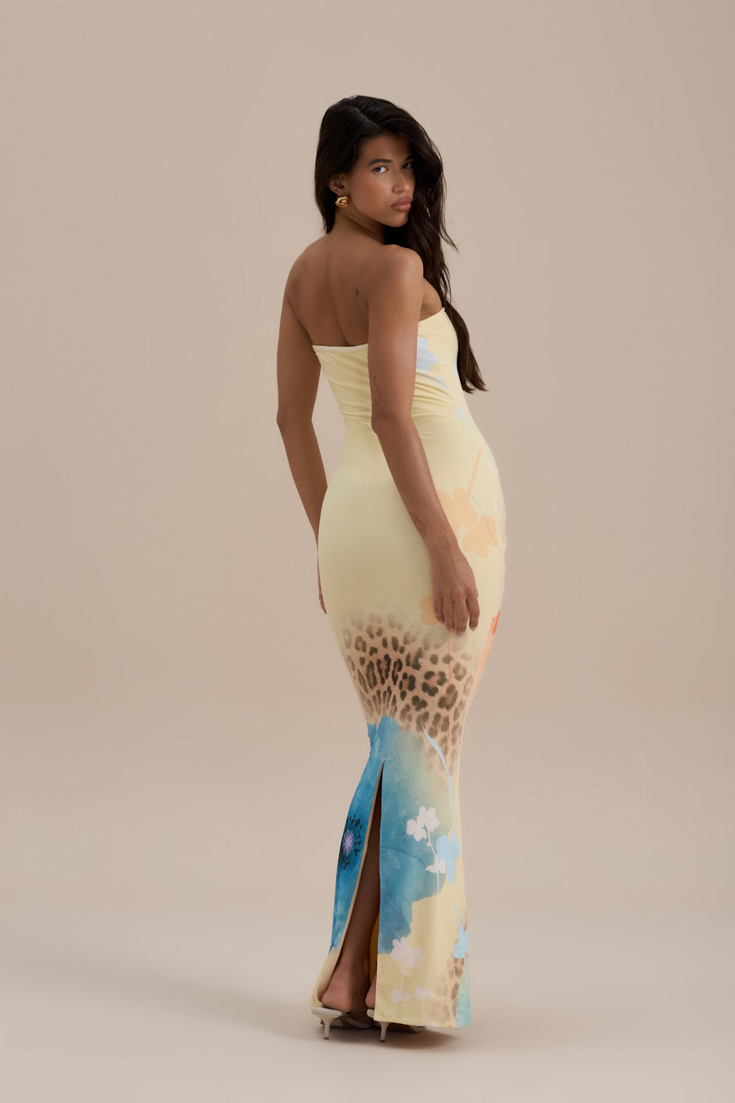 BONITA BANDEAU MAXI DRESS | SUMMER PRINT
