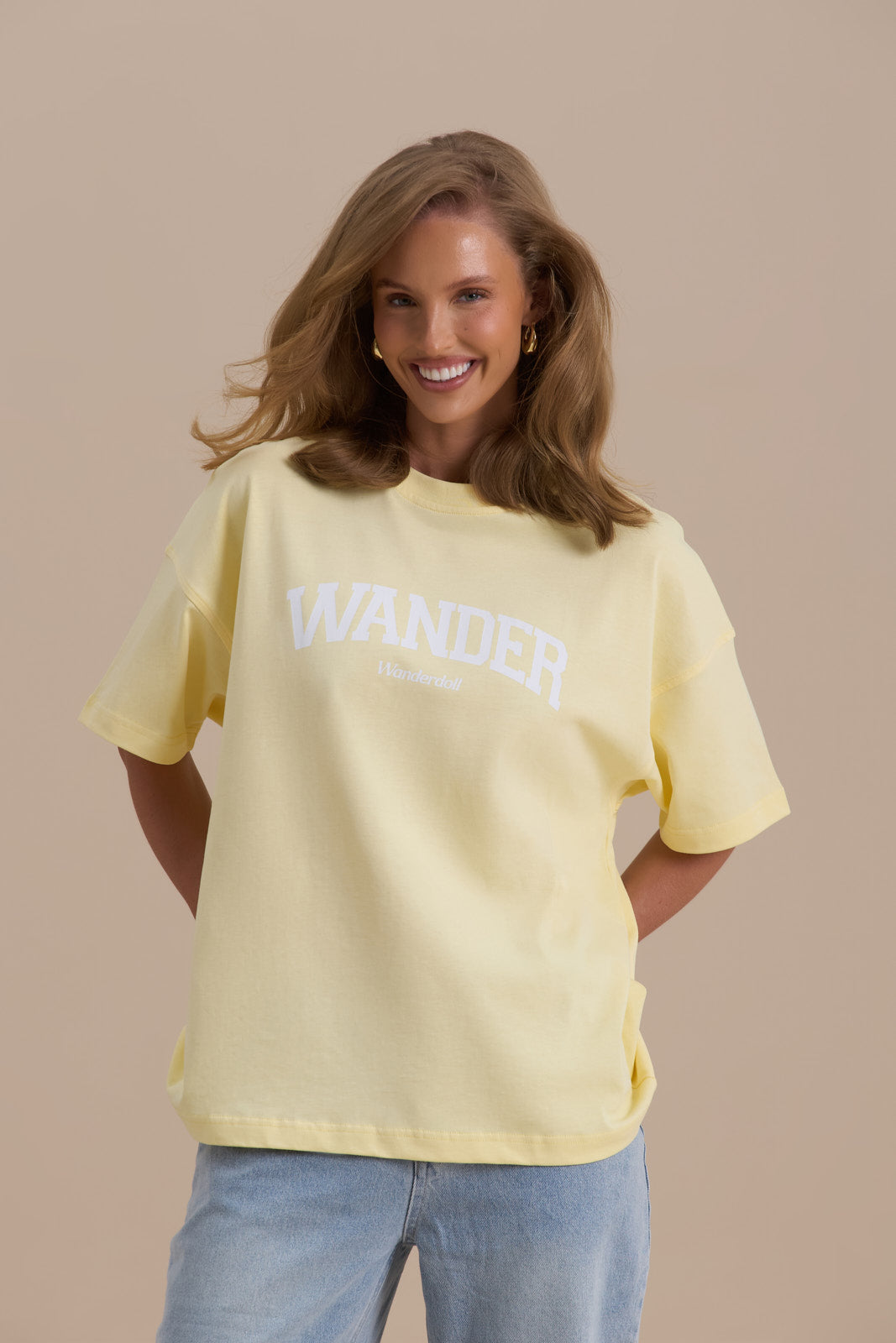 WANDER OVERSIZED T-SHIRT | LEMON – Wander Doll