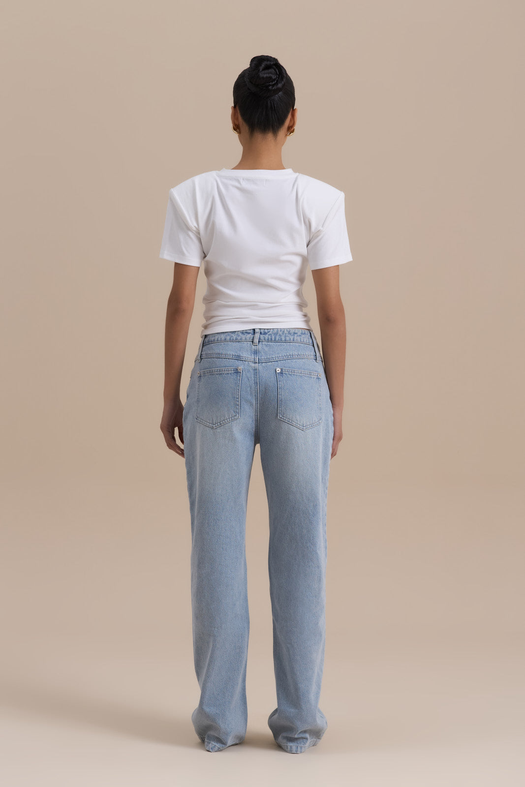 KNOT SO BASIC T-SHIRT | WHITE