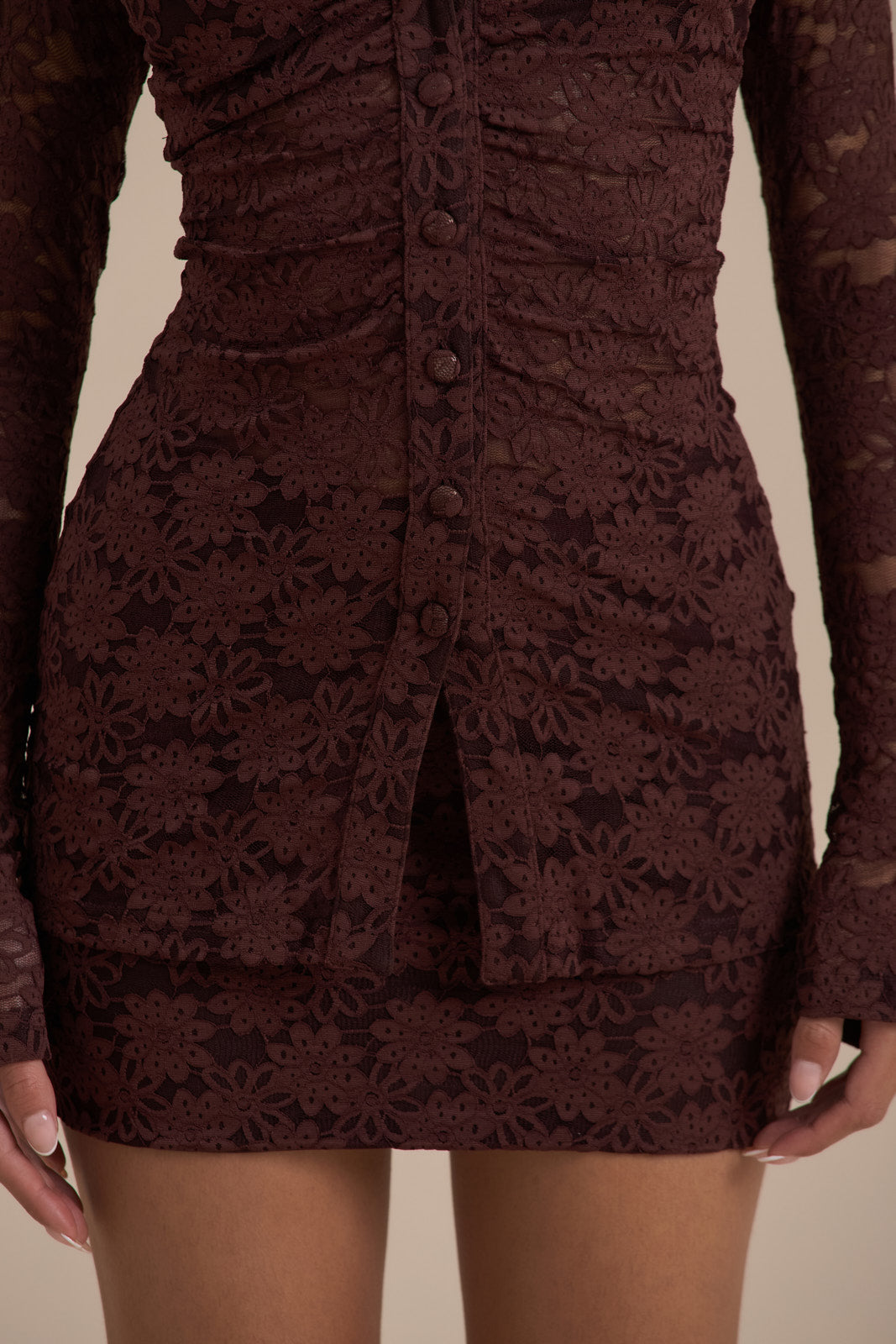 LACIE SKORT | CHOCOLATE LACE