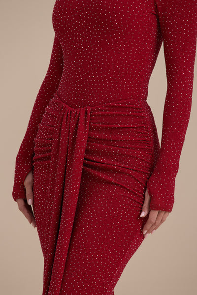 NARA LONG SLEEVE BODYSUIT | RED HOTFIX