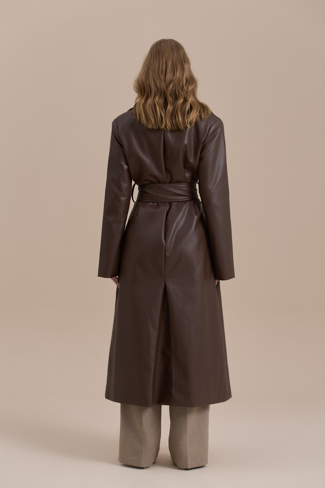 ANUSHKA COAT | CHOCOLATE
