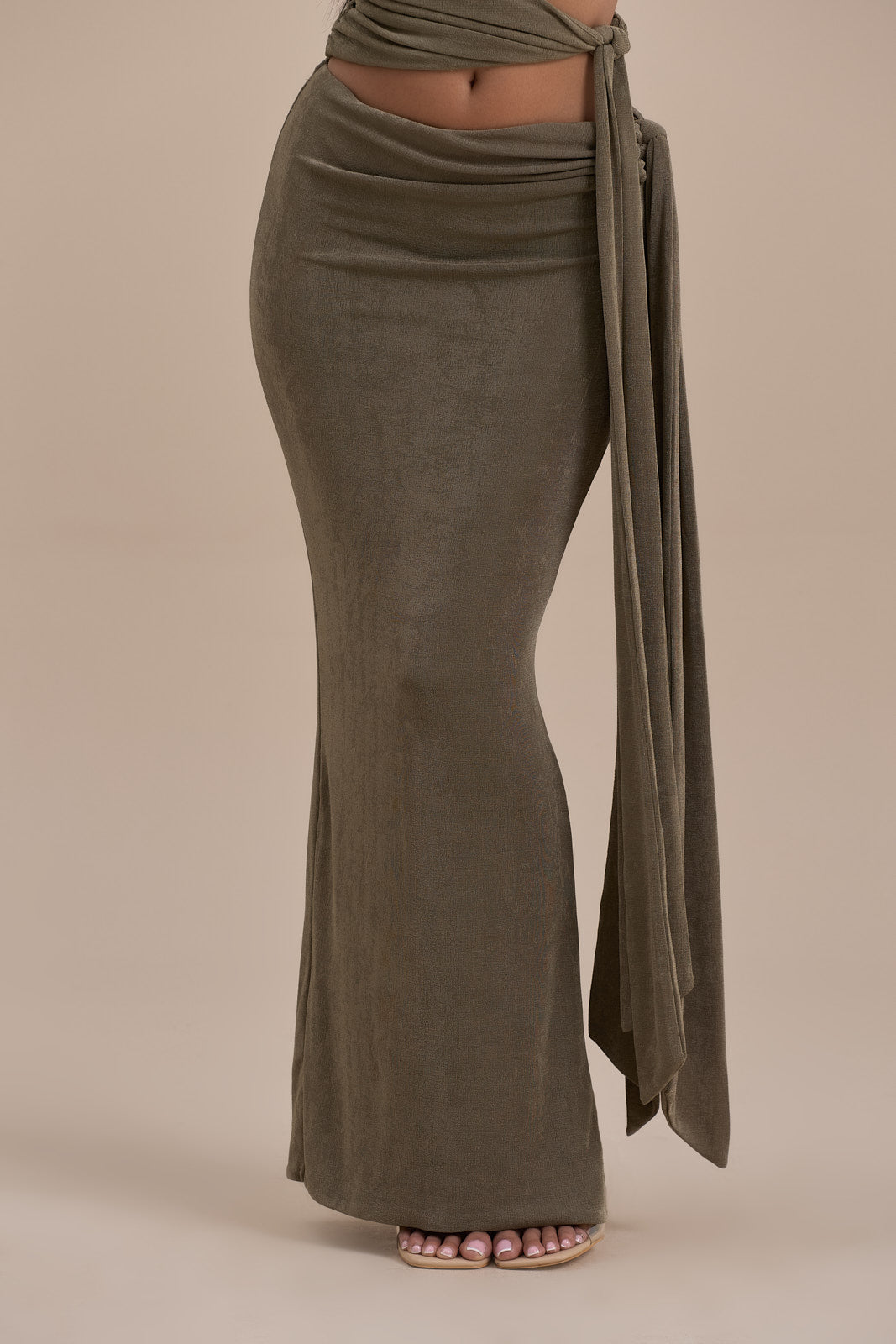 NOA MAXI SKIRT | KHAKI