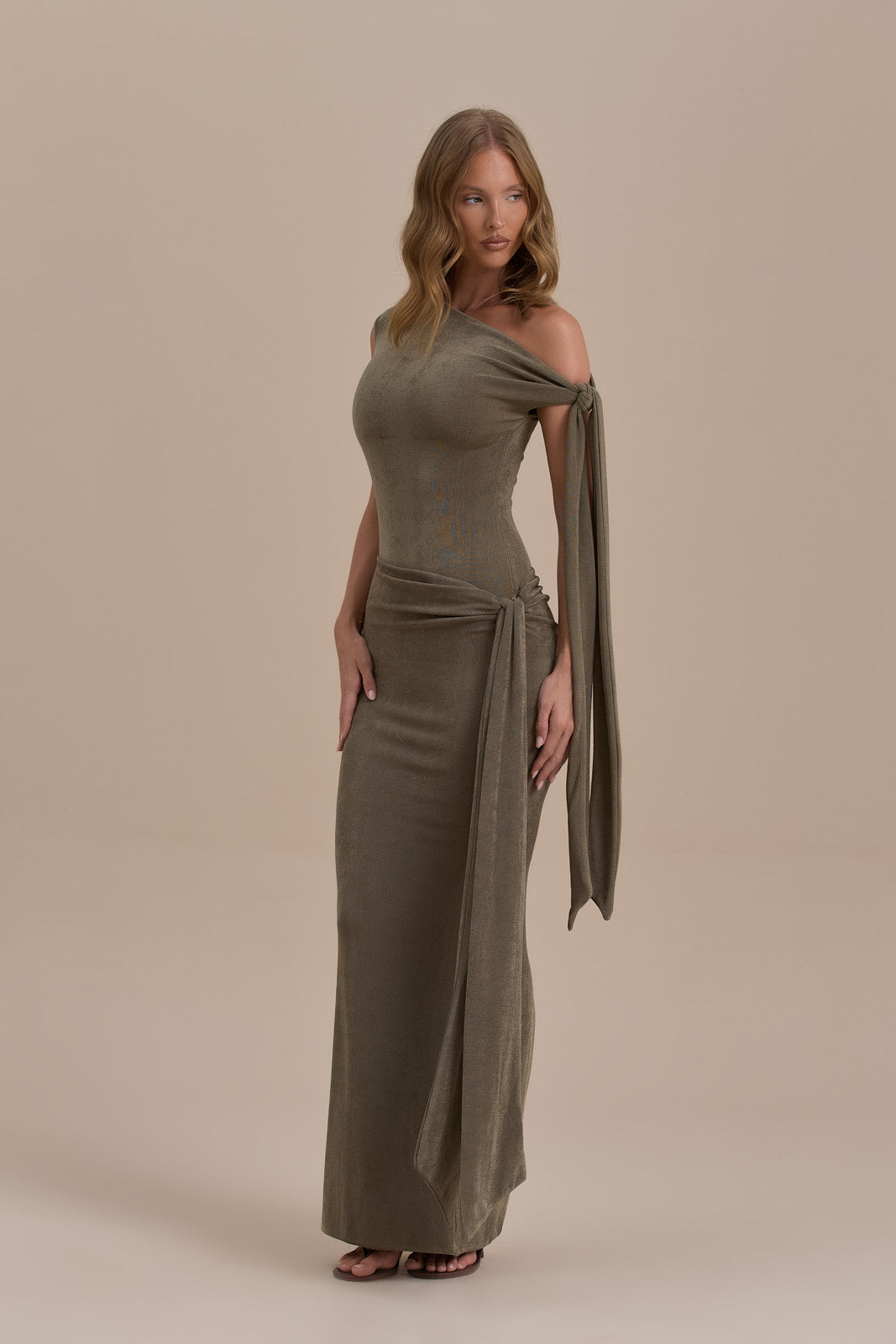 NOA MAXI SKIRT | KHAKI