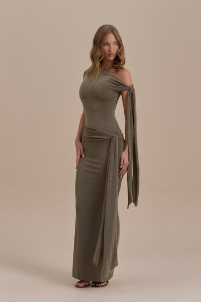 NOA MAXI SKIRT | KHAKI