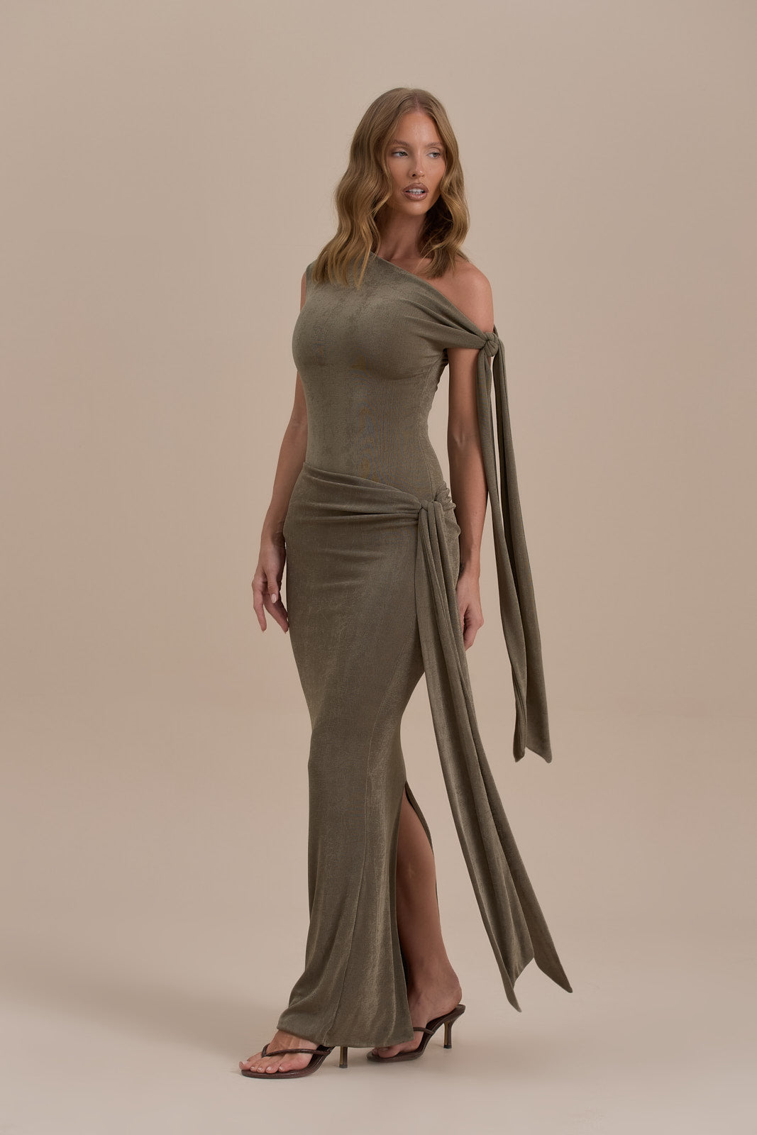 NOA MAXI SKIRT | KHAKI