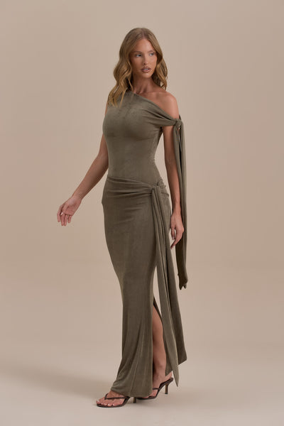 NOA MAXI SKIRT | KHAKI