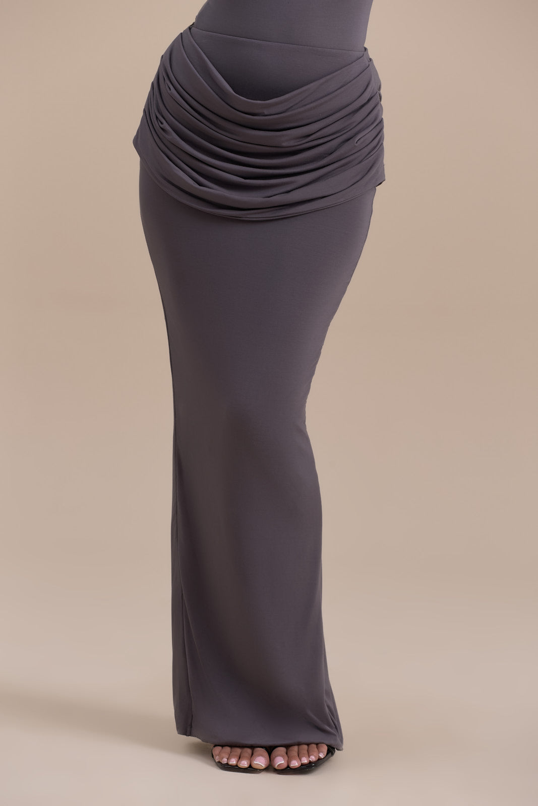 ASHTIN MAXI SKIRT | GREY