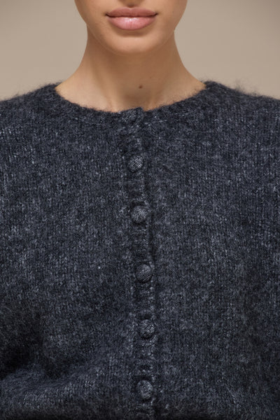 MISTY CARDIGAN | GREY SPARKLE