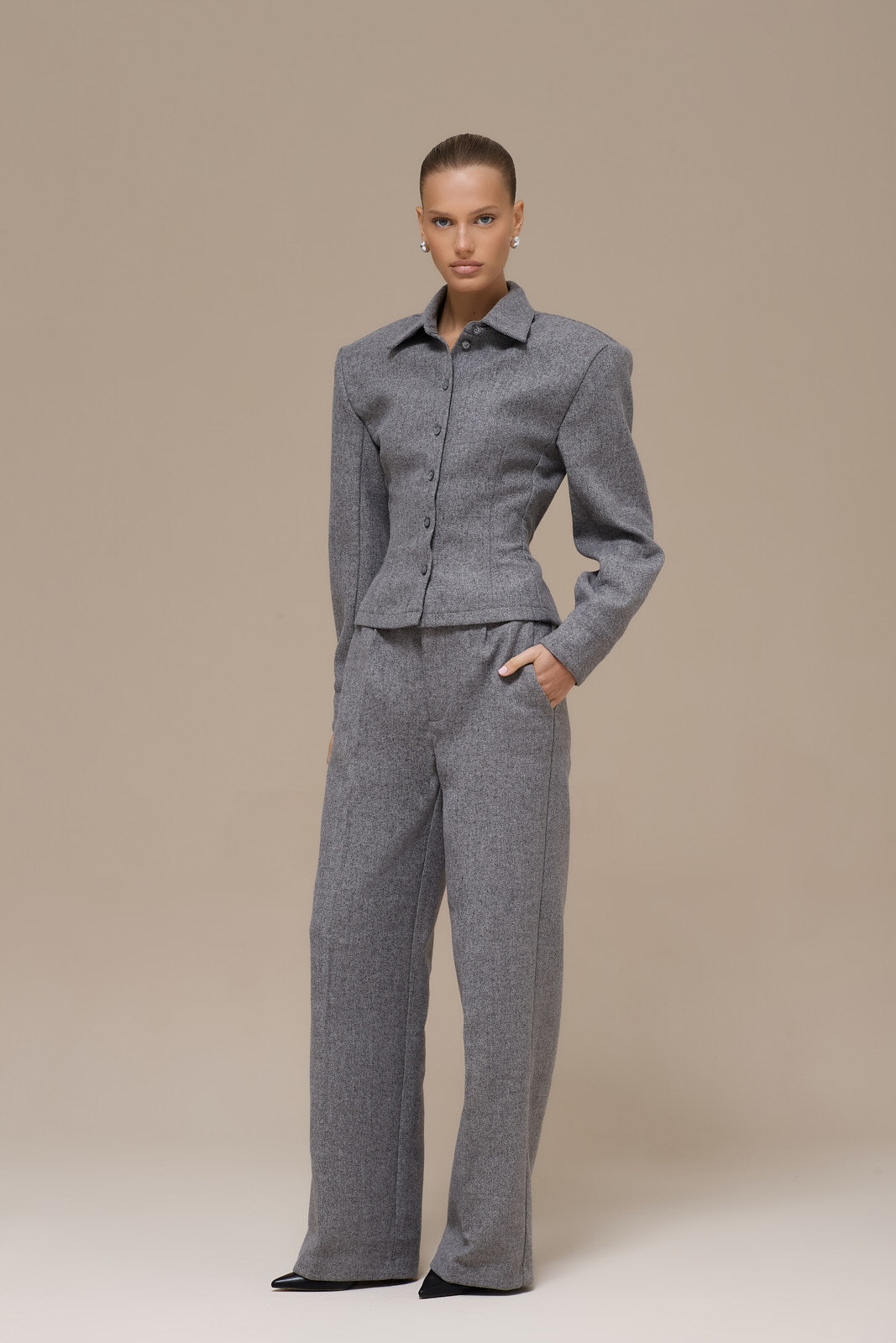 BLAIR TROUSER | GREY