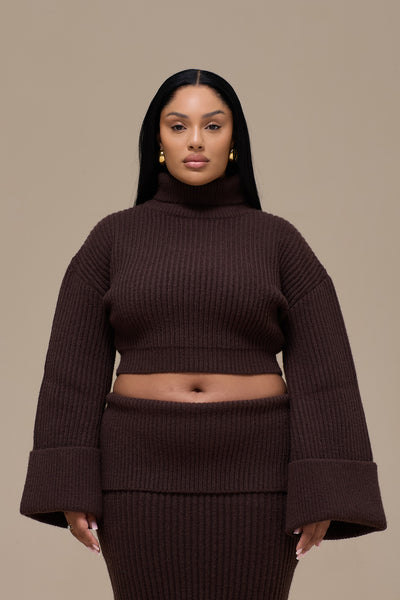 MABEL JUMPER | CHOCOLATE