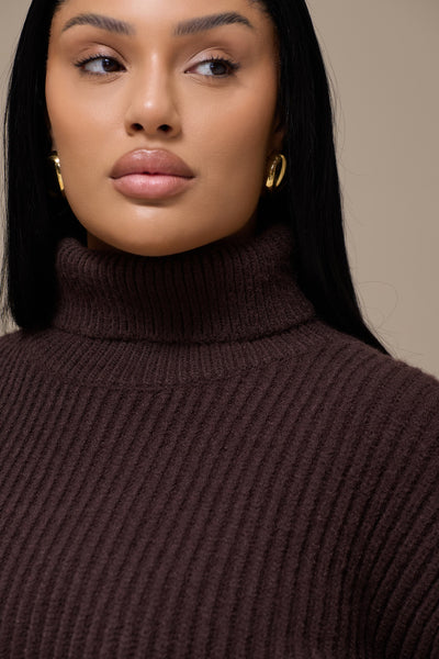 MABEL JUMPER | CHOCOLATE