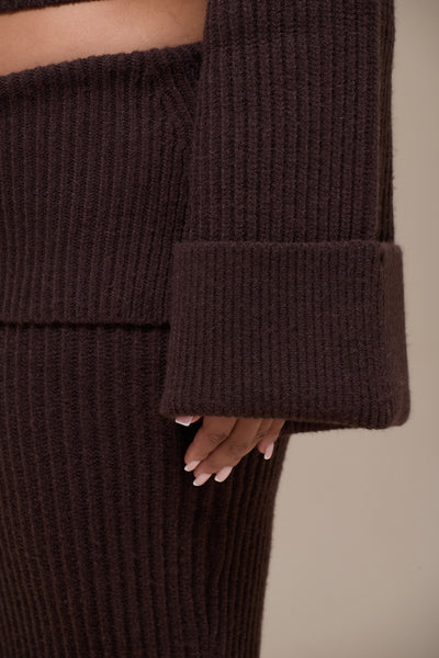 MABEL JUMPER | CHOCOLATE