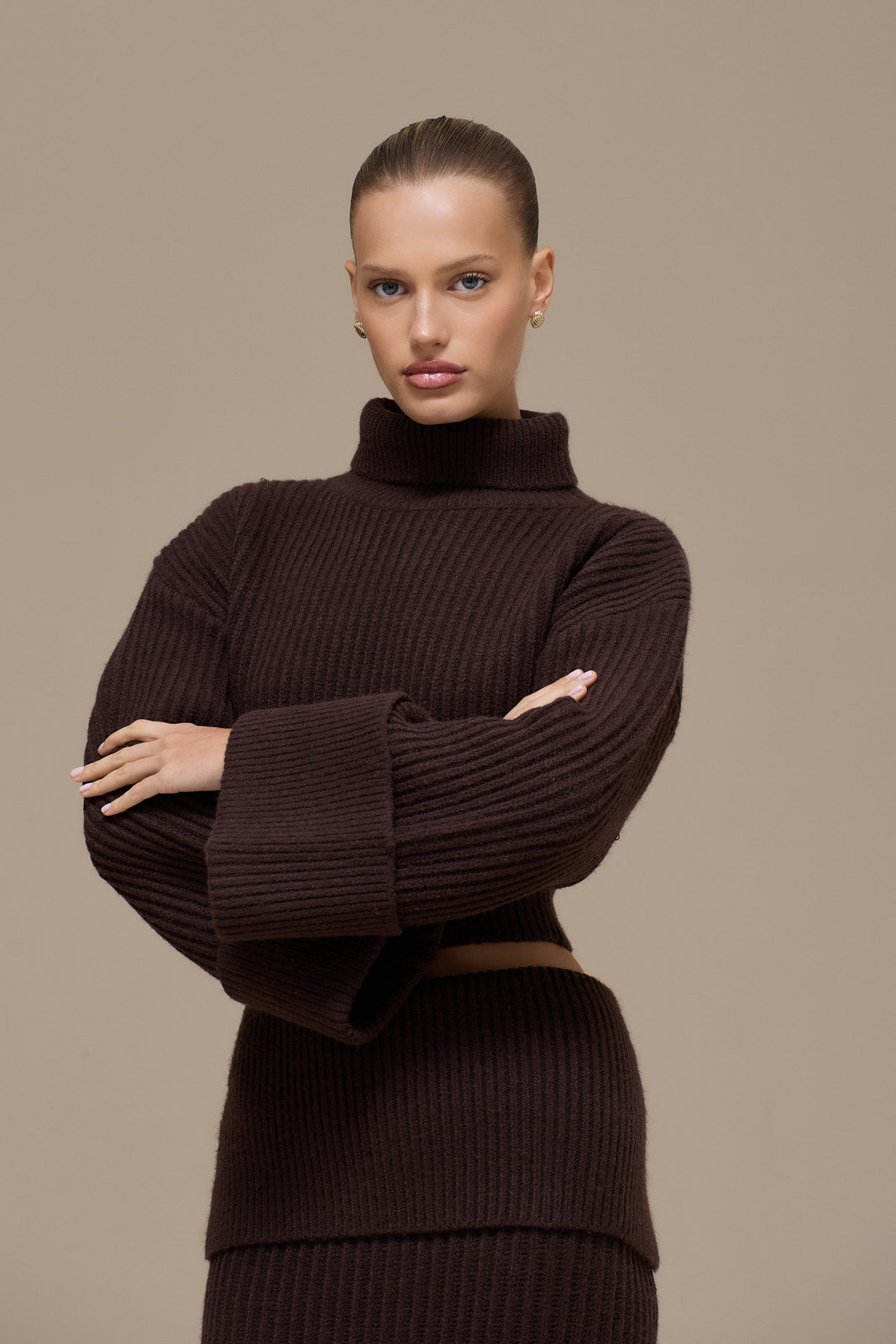 MABEL JUMPER | CHOCOLATE