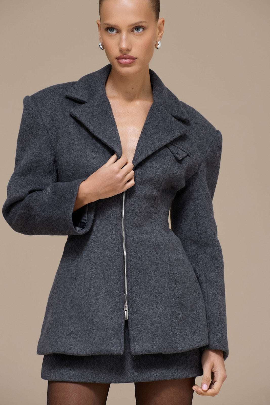HANSA BLAZER | CHARCOAL
