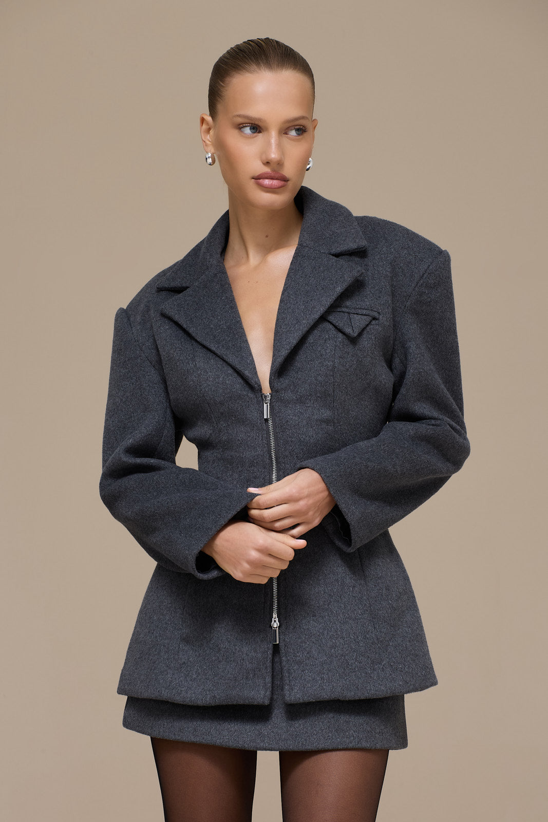 HANSA BLAZER | CHARCOAL