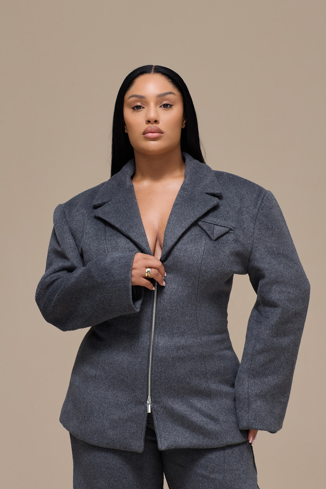 HANSA BLAZER | CHARCOAL