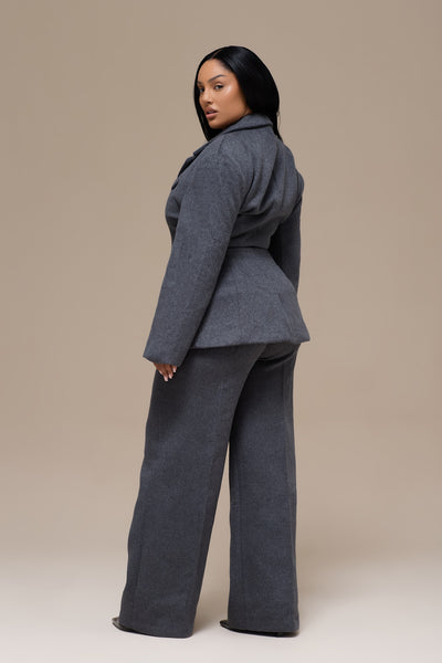 HANSA TROUSER | CHARCOAL