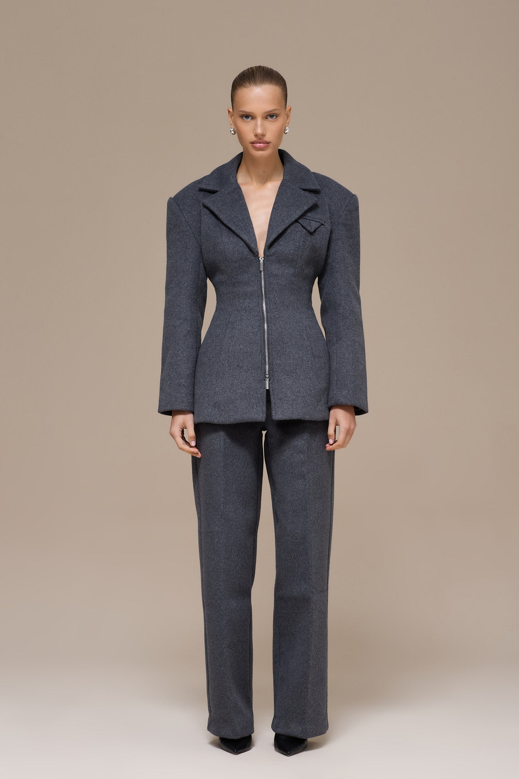 HANSA TROUSER | CHARCOAL
