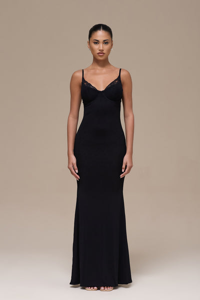 MILA MAXI DRESS | BLACK