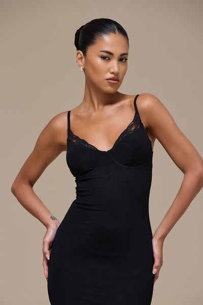 MILA MAXI DRESS | BLACK
